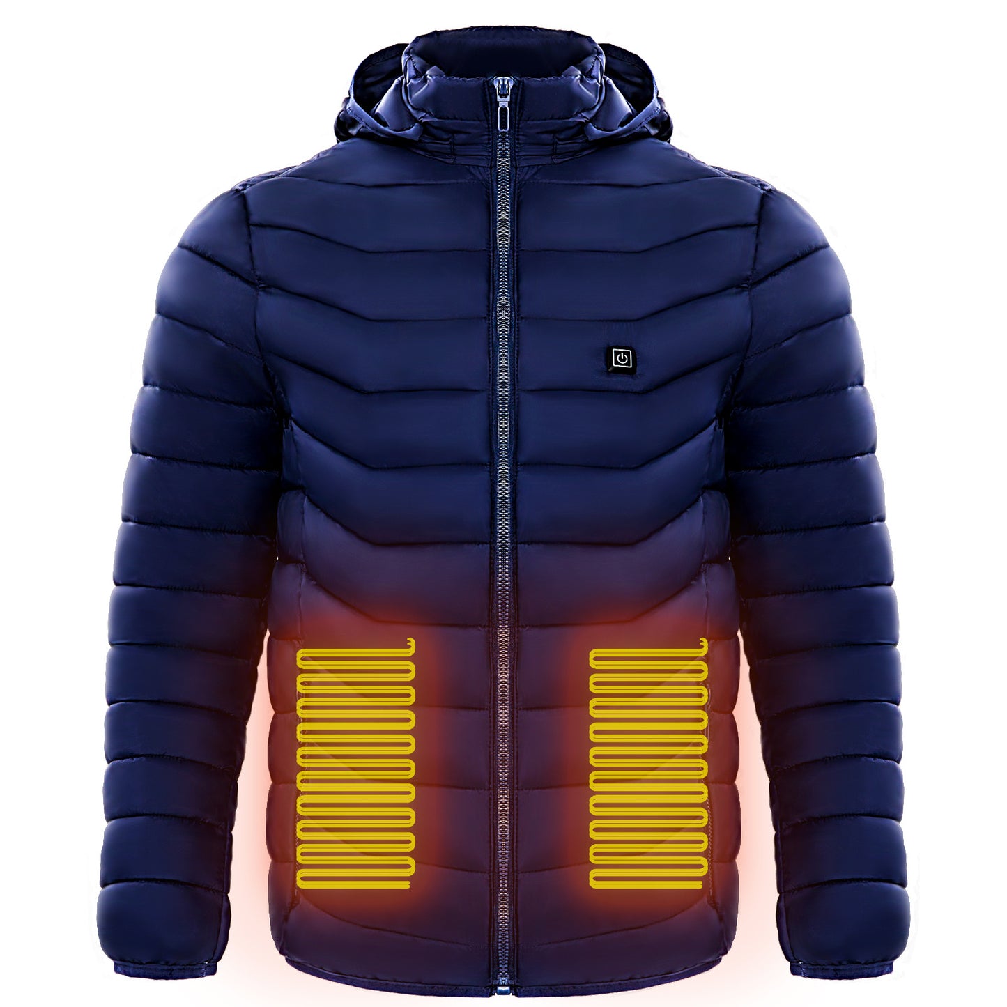 ThermaShield™ Heated Puffer Jacket – Insulated Electric Heating Windbreaker