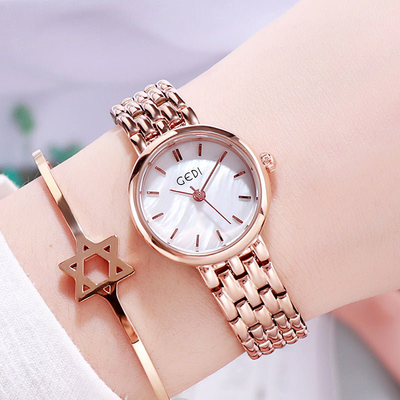 Graceful Ultra-thin Waterproof Women's Quartz Watch