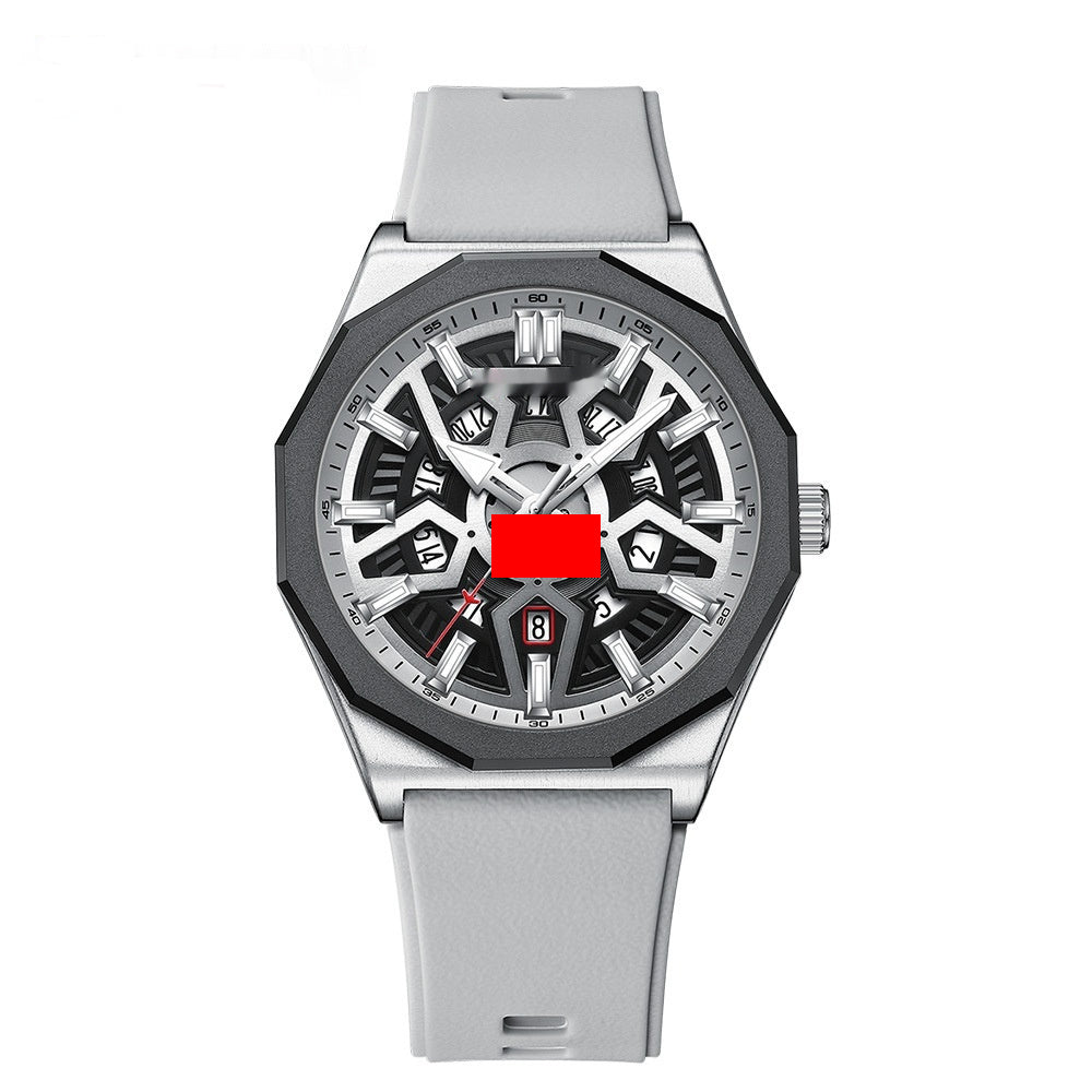 Men's Watch Calendar Tape Quartz Fashion Casual Watch