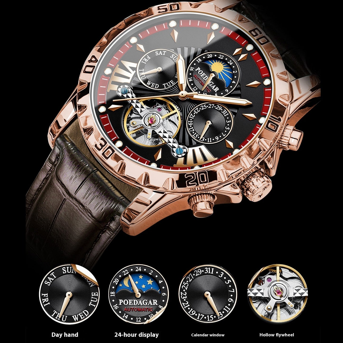 Fashion Luxury Automatic Mechanical Men's Watch