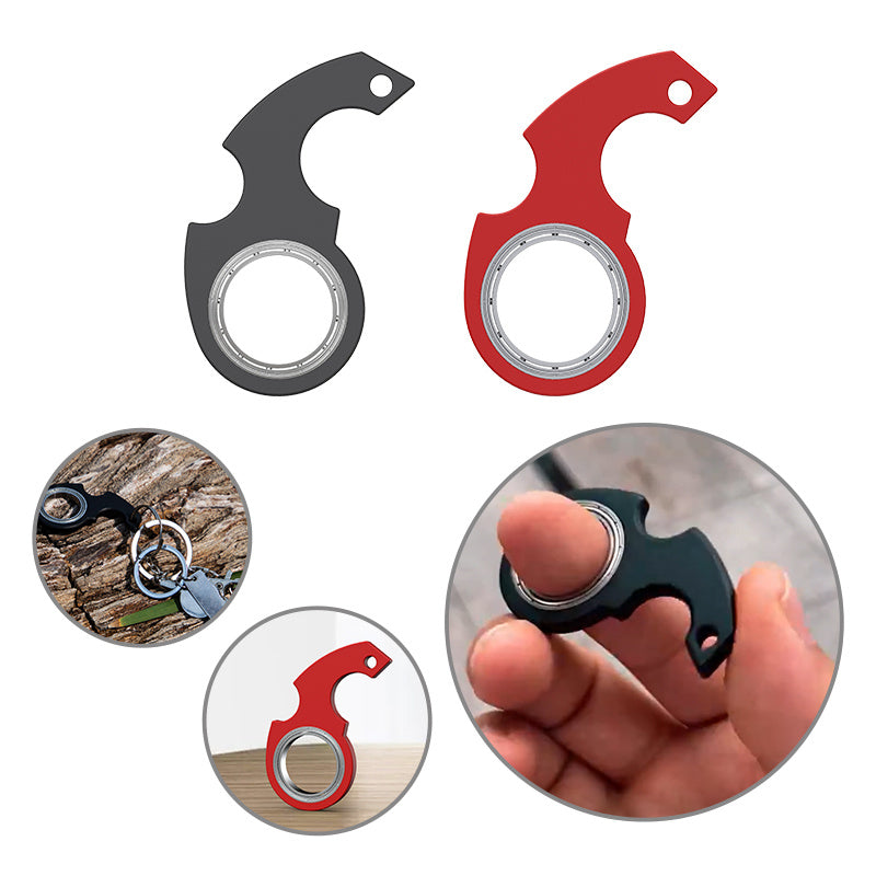 SpinMaster™ 3-in-1 Fidget Spinner Keychain & Bottle Opener