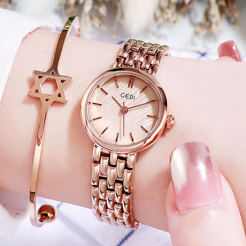 Graceful Ultra-thin Waterproof Women's Quartz Watch