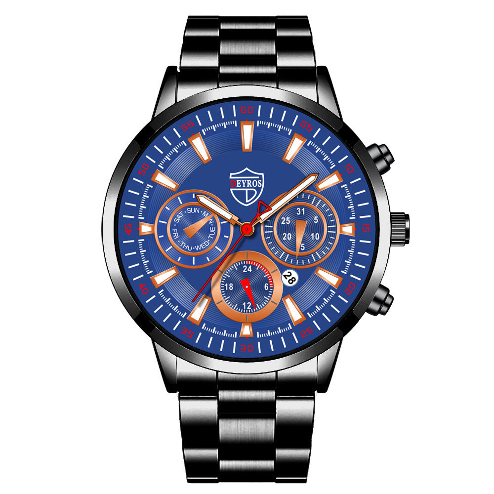 Fashion Men's Luminous Calendar Business Sports Watch