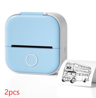 Phomemo™ T02 Mini Thermal Printer – Portable Bluetooth Label & Photo Printer