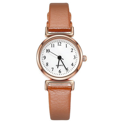 Elegance™ Roman Numeral Quartz Watch – Timeless Grace for Women