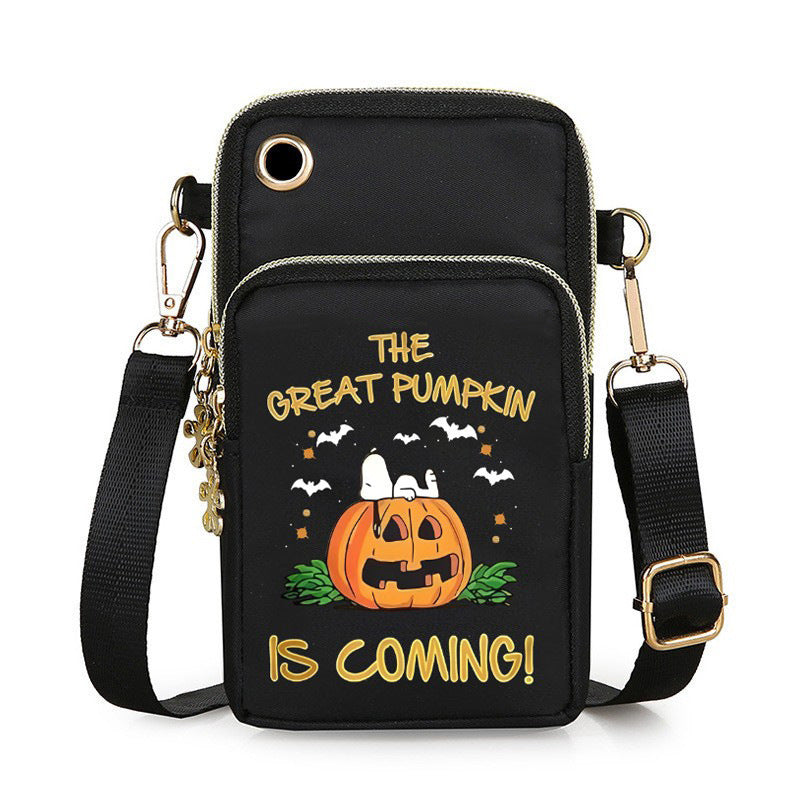 SpookyCharm™ Halloween Pumpkin Mini Crossbody Bag | Cute & Functional