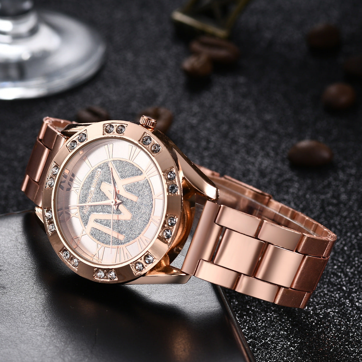 Starlight Stainless Steel Casual Quartz Watch for Women