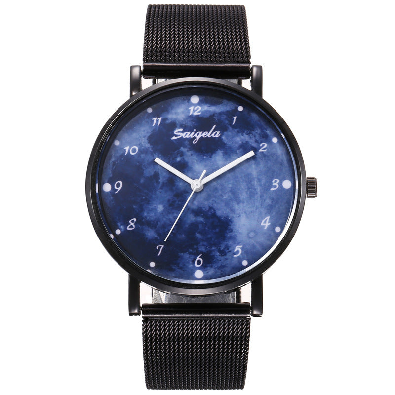 Starry Night Sky Men's Fashion Quartz Watch