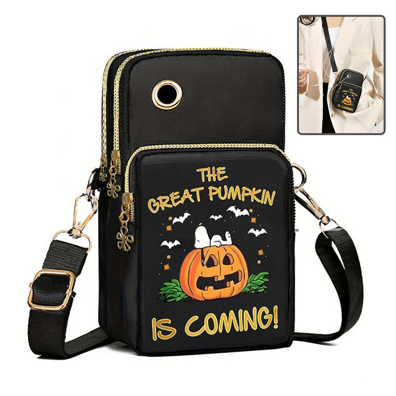 SpookyCharm™ Halloween Pumpkin Mini Crossbody Bag | Cute & Functional