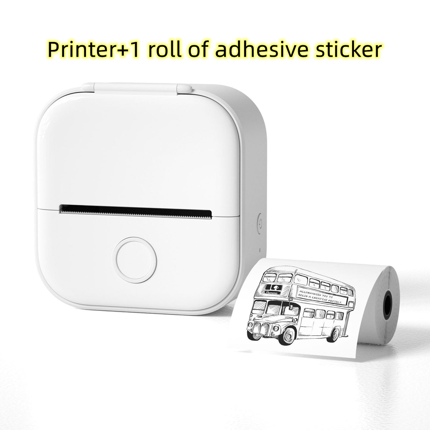 Phomemo™ T02 Mini Thermal Printer – Portable Bluetooth Label & Photo Printer