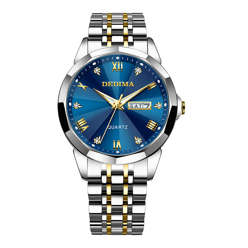 Luminous Luxe Waterproof Men's Luxury Watch