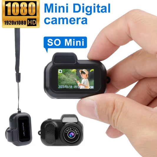 RetroCam™ Mini HD Camera with Screen – Ultra-Portable 1080P Video Recorder