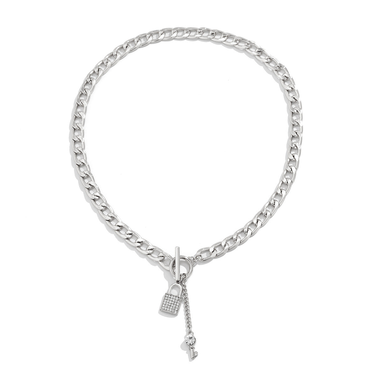 GlamLock™ Bold Chain Necklace & Bracelet Set – Chic & Trendy Jewelry