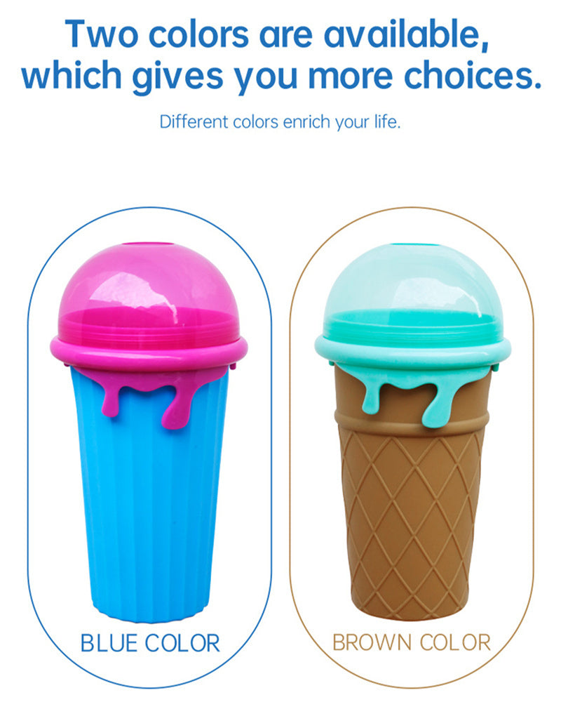 FreezeFlow™ 500ml Magic Slushy Maker Cup – Instant Refreshment, Anytime!