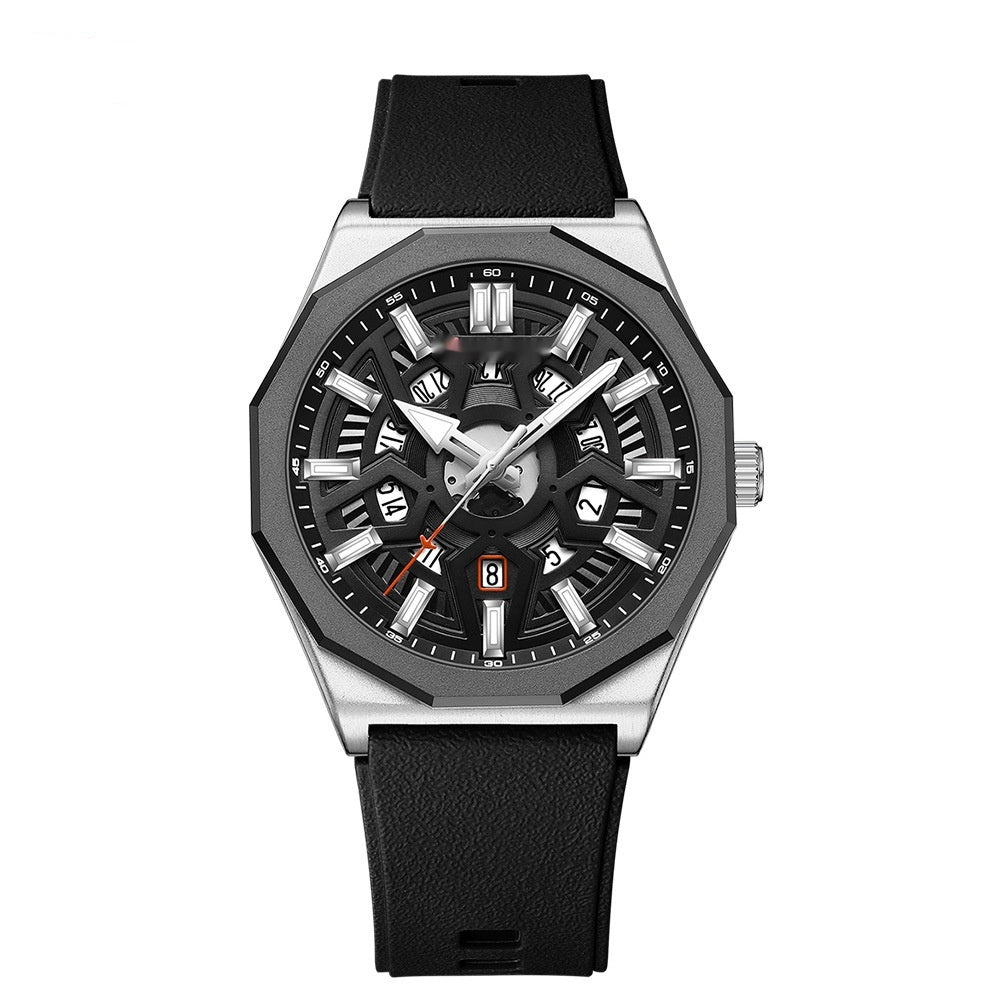 Men's Watch Calendar Tape Quartz Fashion Casual Watch