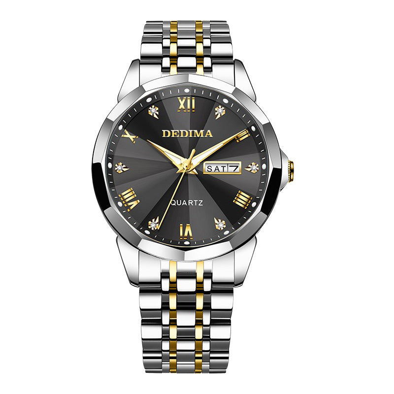 Luminous Luxe Waterproof Men's Luxury Watch