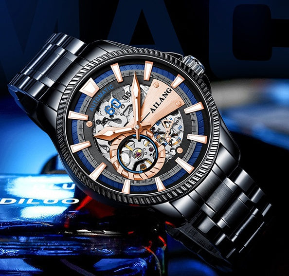 AI Lang New Hollow Automatic Mechanical Men's Watch