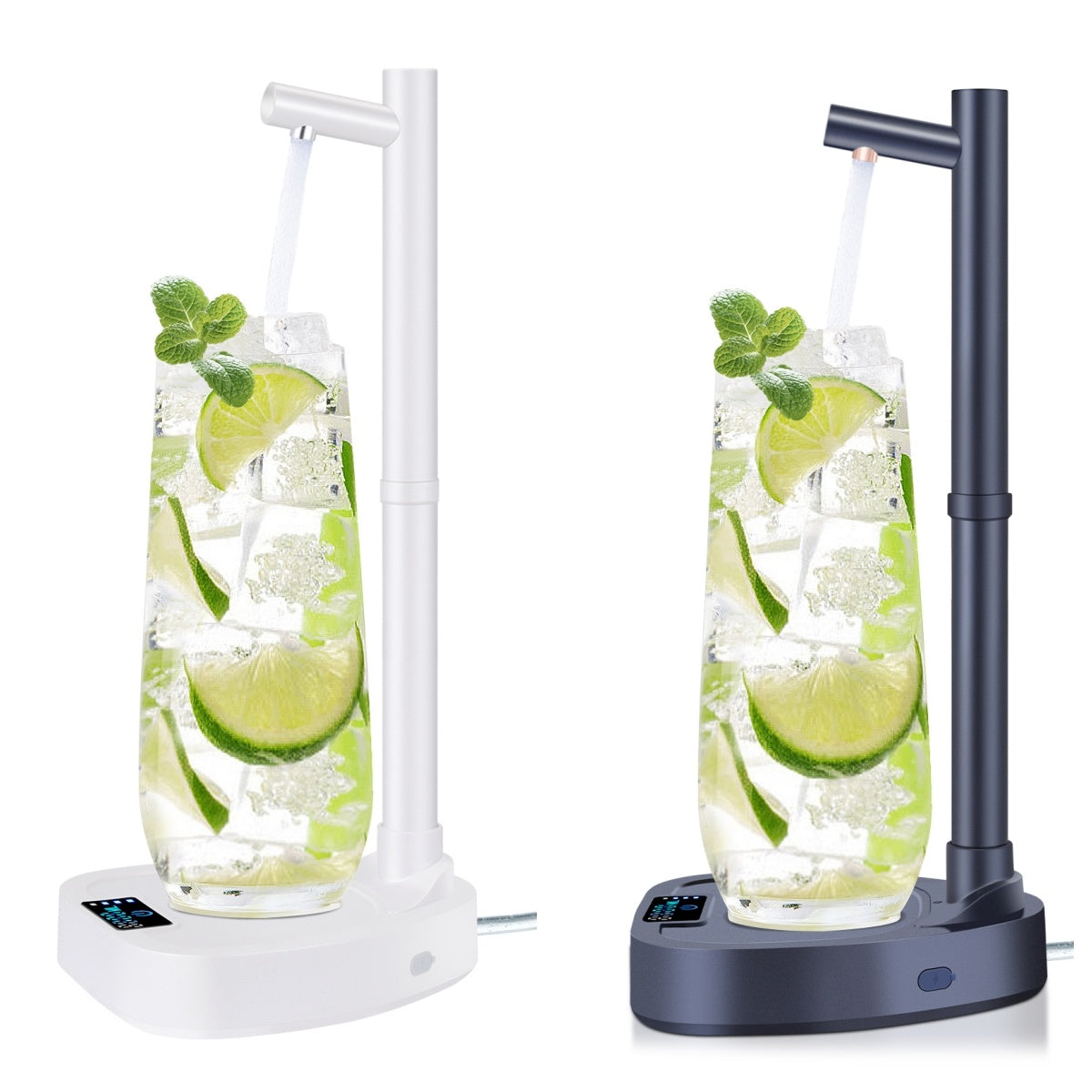 SmartFlow™ Automatic Water Dispenser with Stand – Rechargeable & Portable