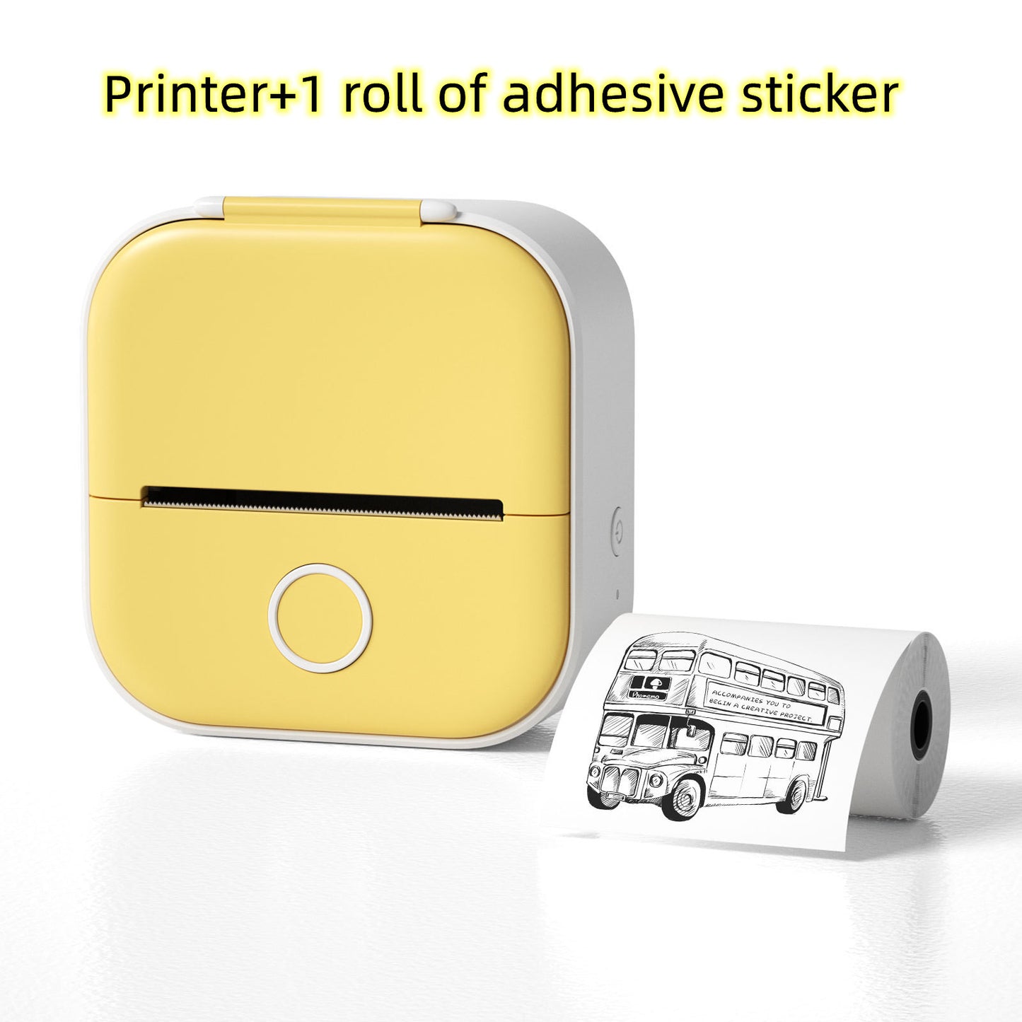 Phomemo™ T02 Mini Thermal Printer – Portable Bluetooth Label & Photo Printer