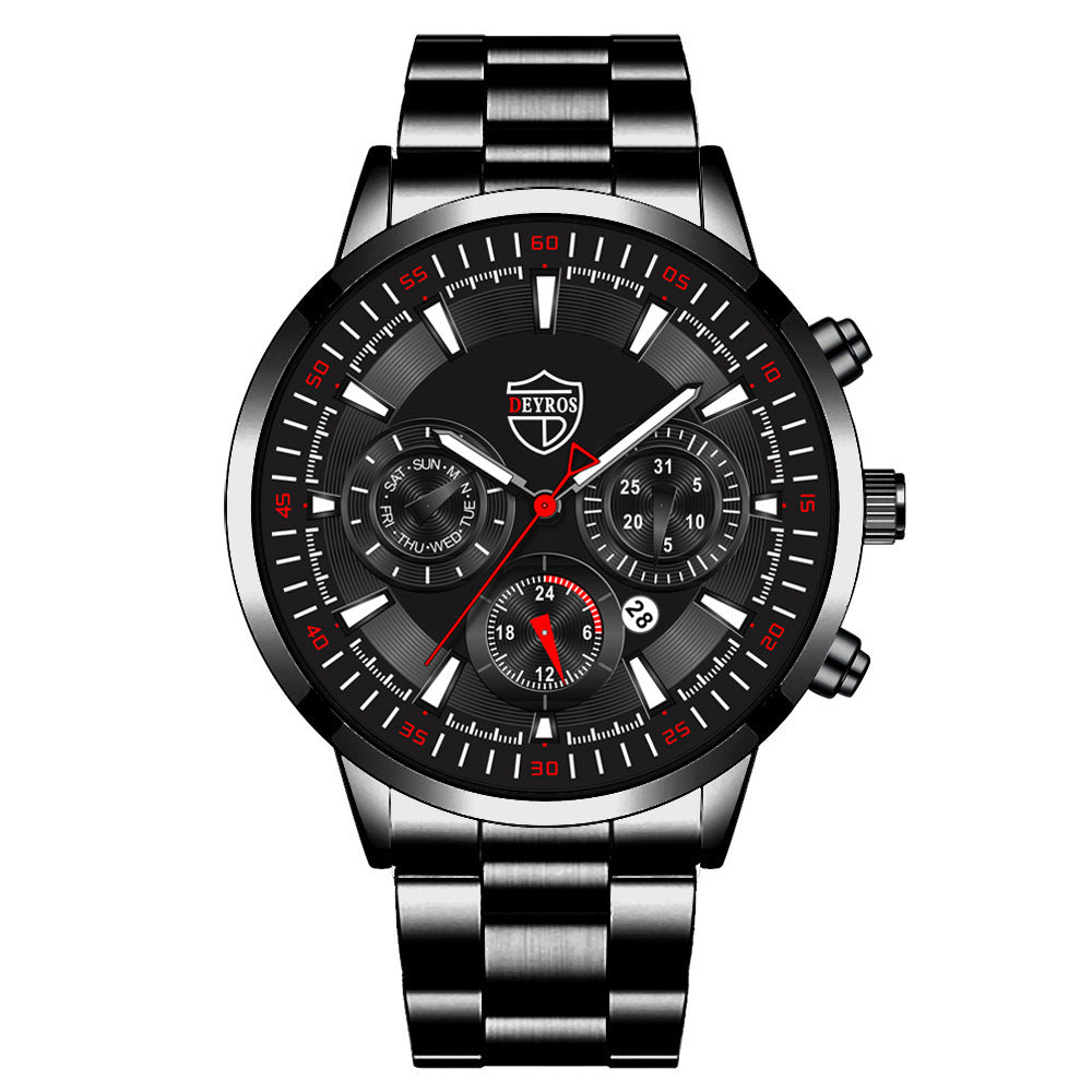 Fashion Men's Luminous Calendar Business Sports Watch