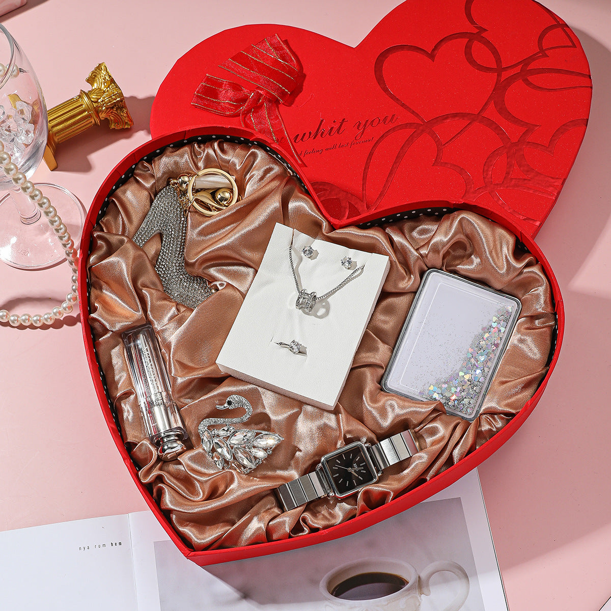 Chic Elegance: A08317 Women's Gift Set Love Money