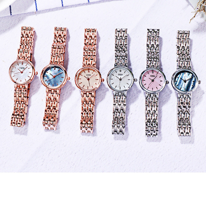 Graceful Ultra-thin Waterproof Women's Quartz Watch